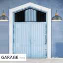 Darkaway Modern Barn Light Fixtures Wall Lamps Sconces with Hammered Metal Shade, Blue Lighting for Outdoor Indoor Patio Porch Lights, 2 Pack