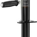 5000 lbs A-Frame Trailer Jack, 15" Lift, Adjustable 5-Level Drop Leg, 5K Jack for RV Trailer Boat