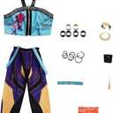 Demon Pop Signers Hunters Costume Halloween Cosplay Costumes Set Idol Dance Stage Performance Outfit 120