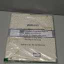 BLU MONACO | Cardboard Magazine File Holder Set of 4 | Vertical Magazine File Holder for Desk and Shelves | Cream Gold Foldable Magazine Holders with Label Slots