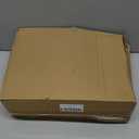 Large Modern Ceramic Vase Set, White Ribbed Matte Design, 10 Inch Tall, 4 Inch Width, 3-Piece Decorative Vases for Home, Living Room, Office (XL Matte Glaze White)