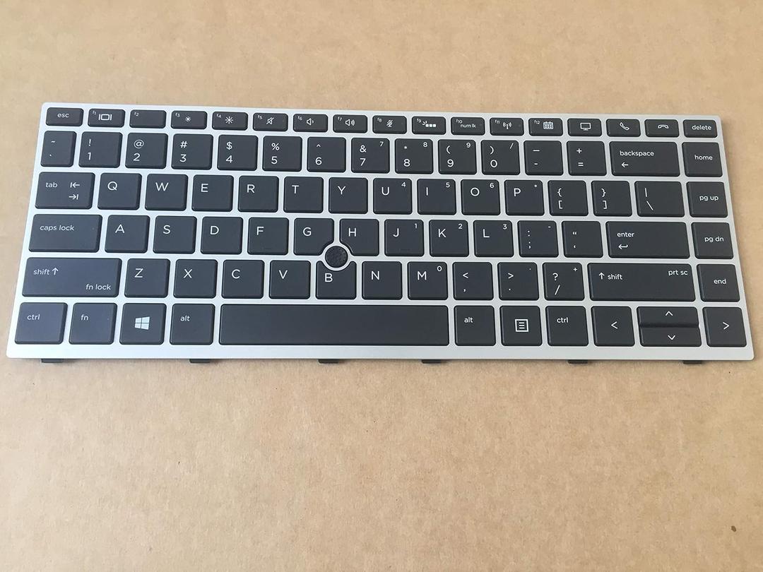 Original New for HP EliteBook 840 G5 846 G5 745 G5 US Backlit Keyboard with Mouse Point