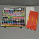ARTISTRO Watercolor Paint Set 160 Colors - Vivid, Metallic & Neon, Portable Travel Set for Kids & Adults