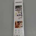 Compact Cordless Table Lamp, Rechargeable LED Night Light, Dual Light Source (RGB Top & Warm Bottom), Touch Control & Timer, Metal Lamp for Bedroom & Kids Room (White 1PACK)