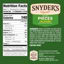 Snyder's of Hanover Jalapeo Flavored Pretzel Pieces, 11.25 Oz (EXP 09/26/26)