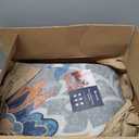 Lahome Floral Indoor Outdoor Rugs, 6x9ft Non Slip Outdoor Patio Rug for Balcony Deck, Soft Outdoor Area Rug for Camping PicnicBackyard, RV Outdoor Rugs for Living Room Dining Bedroom,Multi