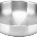 Korean Ramen Pot Stainless Steel, 7.9 inch Small Noodle Cooking Pot for Stove Top and Induction, Single Serve Soup Pot for Pasta, Lightweight Saucepan with Double Handles for Soup Noodle Pasta, 20cm
