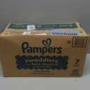 Pampers Swaddlers Diapers, Size 7 (26-50 lbs), 88 Count, Absorbent, Keeps Baby Dry and Comfortable, Skin Safe Disposable Baby Diaper 