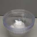 R-kay 6 Pack Extra Large Serving Bowl - 150 Ounce Plastic Serving Bowls For Entertaining - Clear Plastic Bowls For Salads And Snacks - Disposable bowls For All Occasions