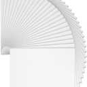 9 x 12 Inch White Foam Sheets Crafts, 2mm Thick, 25 Pack Premium White Foam Papers Set, for Crafting,DIY Project,Classroom, Scrapbooking, 3D Card Making