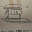 Baby Changing Station Commercial,Wall Mounted Baby Changing Station with Safety Strap,Wall Mounted Changing Table for Commercial Bathroom, Baby Changing Station that Makes Every Mother Happy