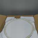 KIVY Concrete Fruit Bowl for Kitchen Counter - Large Decorative Bowl for Home Decor - Modern Fruit Basket for Entryway Table - Pedestal Bowl - Decorative Bowls for Home Decor - White Fruit Bowl Decor (Cream)