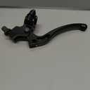 FLYPIG Left Right 7/8" Black Brake Handle Levers Perch for Honda XR CRF 50 70 90cc 110cc 125cc XR80 CRF70 CRF80 XR100 CRF100 Pit Dirt Bike Motorcycle Handlebar
