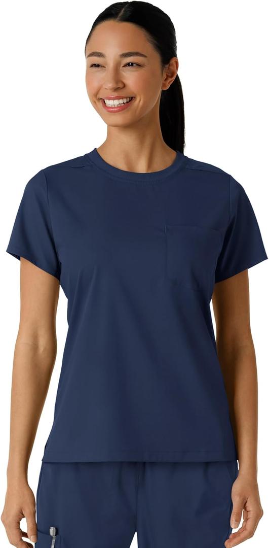 Wink Womens Tee (X-Large, Navy)