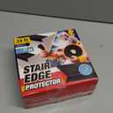 Stair Edge Protector 24 Ft - Black Rubber Edge Trim for Steps - Stair Nose Molding - Rubber Nose Trim - Fit for Indoor and Outdoor - Non Slip and Waterproof