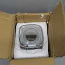 Kook Drink Dispenser, 80 oz, Water Dispenser Countertop, Glass Drink Dispenser, Beverage dispenser, with Leak-Proof Spigot, Clear Rectangular Jar, Storage for Party, Fridge, for Water, Iced Tea