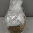 APSMILE Queen Size Feather Down Fiber Comforter - Ultra Soft All Seasons Cotton Duvet Insert Medium Warm Quilted Bed Comforter with Corner Tabs (90x90, Cloud Grey)