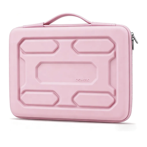 15.6 inch Laptop Sleeve with Handle Shockproof Waterproof EVA Protective Case for 15.6" Yoga 720 IdeaPad 310 320 ThinkPad T570/Legion 5 Gen 6/HP Envy 15/15.6" Notebooks, Pink