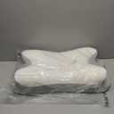 Cervical Neck Pillow for Pain Relief - Ergonomic Side Sleeper Pillow for Neck Support, Contour Pillow for Bed Sleeping, Cooling Memory Foam Pillows Orthopedic Pillow for Back Stomach Sleepers (White)