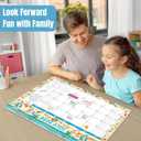 Gannyfer Desk Calendar 2026-2027, Large 22" x 17" Desk Calendar, 18-Month Desk/Wall Calendar, Use from Now to Mar 2027, Thick Paper with Plastic Cover for Home, School, Office (2 Binder Clips Included)