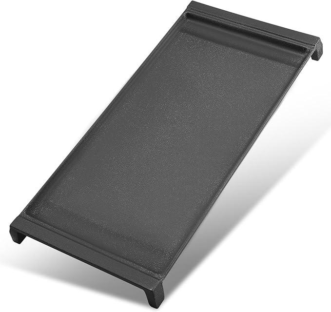 WB31X24738 Griddle Replacement Parts Compatible With GE Stove Top Pan WB31X24998, Cast Iron Center Griddle Plate General Electric Gas Range Cook top Grid JGB700SEJ4SS JGSS66SEL3SS Flat Top Pan