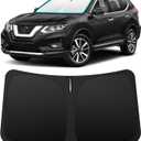 INSAUTO Custom Fit Windshield Sun Shade Accessories for Nissan Rogue 2014-2020 (Rogue Sport Not Fit), Foldable Front Window Sunshade, UV & Heat Reflector, Keeps Interior Cool, Includes Storage Bag