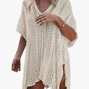 HARHAY Women's Summer Swimsuit Bikini 2023 Beach Swimwear Crochet Cover up, Size M