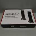 Sound Bar,100W Sound Bar for Smart TV with 3 RGB Lights Modes, Bluetooth 5.3, ARC/Opt/AUX Connect, Detachable 2-in-1 Speaker, 3 Equalizer Modes, Bass Surround Soundbar for TV/PC/Gaming/Projectors