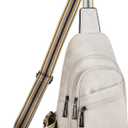 Mroede Sling Bag Crossbody Bags for Women Small Cross Body Bag Fanny Packs Chest Sling Purse for Daily Travel Leisure Sport