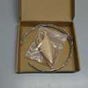 FRESHME Elf Ears with Crown Set, Soft Fairy Ears and Crystal Crown Headband for Women Halloween Cosplay Costume Party