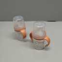 NUK Perfect Match Learner Cup, 5 oz, 2 pack  Soft Spout, Easy-Grip Handles, BPA Free, Spill Proof Transition Sippy Cup (Orange Sheep)