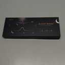 MZOO Luxury Sleep Eye Mask for Side Sleeper Men Women, Zero Eye Pressure 3D Sleeping Mask, Light Blocking Patented Design Night Blindfold, Soft Eye Shade Cover for Travel, Black