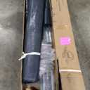 GarveeLife 7x10 ft Portable Outdoor Storage Shed with Roll-Up Zipper Door & Vents, 240G Heavy-Duty Shelter Waterproof PE Tarp, UV-Resistant Carport for Motorcycle, Firewood, Tools -Gray