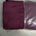 Fazhesici Purple Blackout Velvet Curtains 96 inches Long Windows Rod Pocket Drapes with Tassels Soundproof Thermal Curtains for Living Room 2 Panels Set 52" x 96"