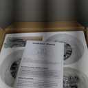 Mid Century Modern 19 Inch Brass Semi Flush Mount Ceiling Lights 3-Light Frosted Globe Glass Gold Chandelier Modern Light Fixtures Ceiling Lights Fixture for Bedroom Hallway Entryway