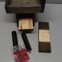 BalterFF Squirrel Feeder for Outside Yard Games Funny Peanuts in Shell for Picnic Table House Garden Decor Chipmunk Bench Corn Cobs Holder Chipmunk Squirrel Gifts for Squirrel Lovers Wooden