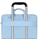 MOSISO 360 Protective Laptop Bag 15.6 inch, 15-16 inch Computer Bag Compatible with MacBook Air 15 inch/Pro 16 inch, HP,Dell,Lenovo,Asus,Notebook, Laptop Carrying Case with Strap&Handle, Airy Blue