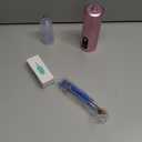 Airbrush Kit with Compressor - Airbrush for Nails,48PSI Screen Display Air Brush,Rechargeable Wireless Airbrush Gun Machine for Nail Art, Makeup, Painting, Cake Decor (Pink)