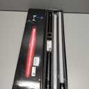 2 Pack Rechargeable Lightsabers with Connector, Metal Hilt Light Sabers, Durable PC Blade, USB Charging, Combine into Double Staff, 12 Colors LED, Sound Effects, Dueling Toys for Kids Adults, Gifts