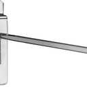 FactorDuty Slatwall Hooks 50PC 4 inch Extra Heavy Duty 25lb Capacity Pegboard Gridwall Display Hook for Retail Silver