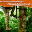 Single-Step Climbing Stick Aider - Hand-Braided UHMWPE Single-Step Climbing Aider, 1800 Lb Load-Bearing Hunting Gear for Saddle Hunting Kit & Climbing Accessories (3 pcs)