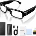 Camera Glasses – 1080P HD Video Recording Smart Glasses with Audio, Wearable POV Camera for Men Women, Hands-Free Recording for Sports Vlogging Outdoor, (64GB SD Card Included)