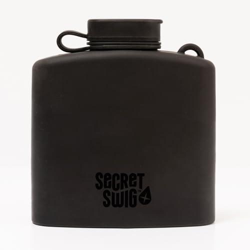 8 oz. Silicone Hip Flask With Air-Vented Funnel. Compact, Pocket Perfect, Money-Saver For Concerts, Festivals, Hiking, Sorts, Parties, Reunions, And More. Fits In Pockets & Bags. Leak-Free!