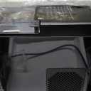 Aeitto Nugget Ice Maker Countertop, Pellet Ice Machine Soft Chewable Ice 40lbs/Day, One-Click Operation, Auto Self-Cleaning Crushed Ice Makers Stainless with Scoop for Home/Kitchen/Office (Black)