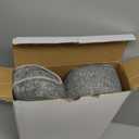 QUOLIX Triangle Under-Door Draft Stopper, 32" Noise Blocker, Weighted Weather Stripping, Gray Cotton & Polyester, Multi-Function Noise & Light Blocker,Gray