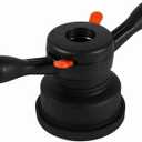 36/38/40mm 3/4mm Universal Portable Automotive Wheel Balancer, Car Tire Balancer Steering Wheel Puller Kit, Quick Release Hub Wing Nut Wheel Balancer Tire Change Tool(Inner diameter 36mm pitch 3mm)