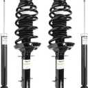 UNITY AUTOMOTIVE 4-11100-257010-001 4 Wheel Complete Strut Assembly with Gas Shock Kit 1998-2010 Volkswagon Beetle