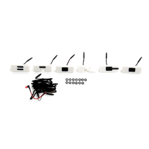 Ford Bronco Front Grille Letter Kit - LED - Illuminated - White