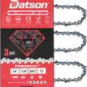 14 Inch Pole Saw Chain For Stihl STIHL MSA 160 C-B,MSA 200 C-B MSA 120 C-B, MSA 160 C-B, MSA 200 C-B,(71 PM3 72 Drive Links) 3670 005 0072 1/4" Pitch .043" Gauge 72 Drive Links 71PM3-72