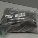 NICETOWN Grey Blackout Patio Sliding Door Curtains 84 inch Length, Grommet Room Divider Thermal Insulated Curtain Drapes for French Door/Living Room (Gray, W100 x L84, 1 Panel)